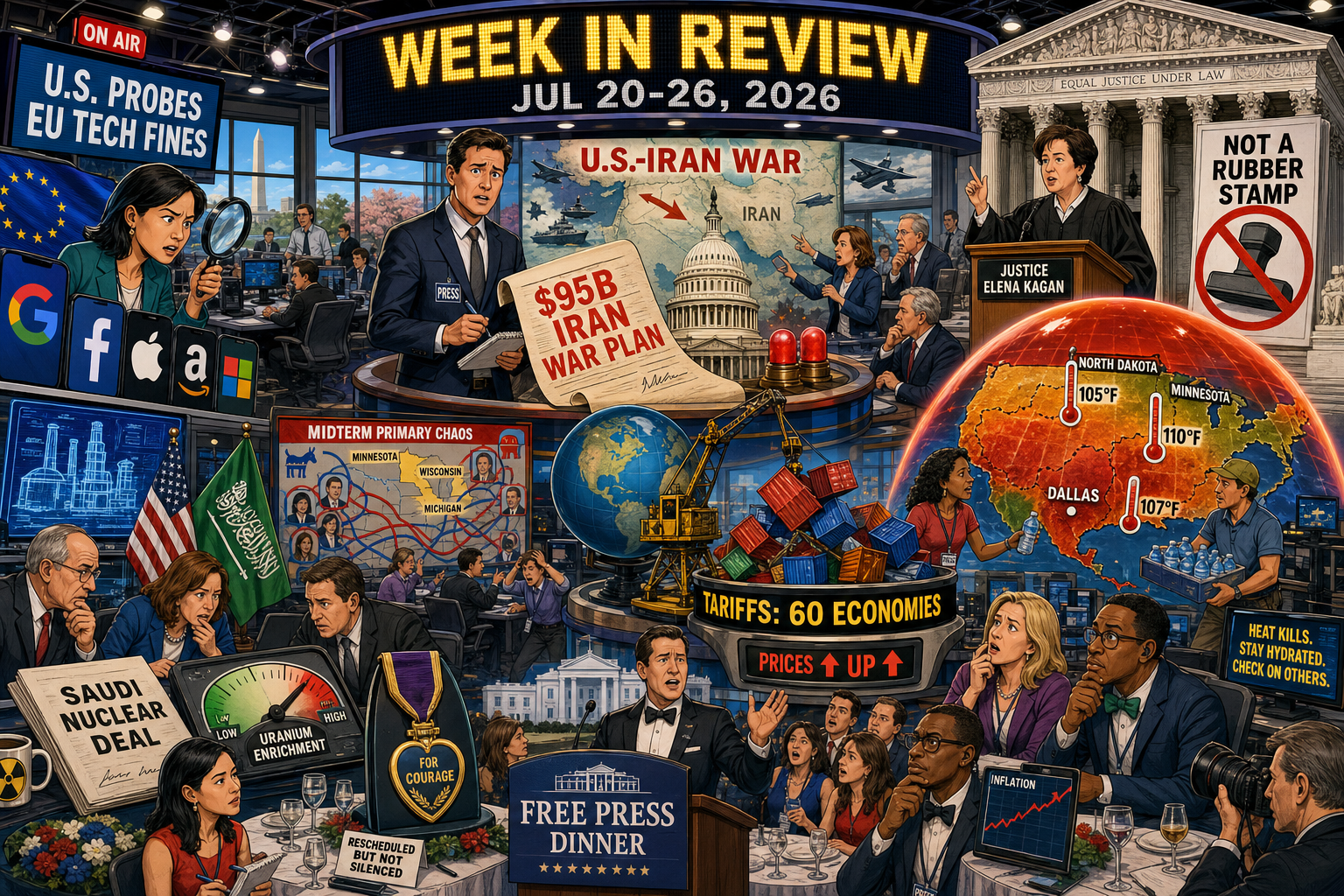 Weekly News Montage 2026 07 20 To 2026 07 26