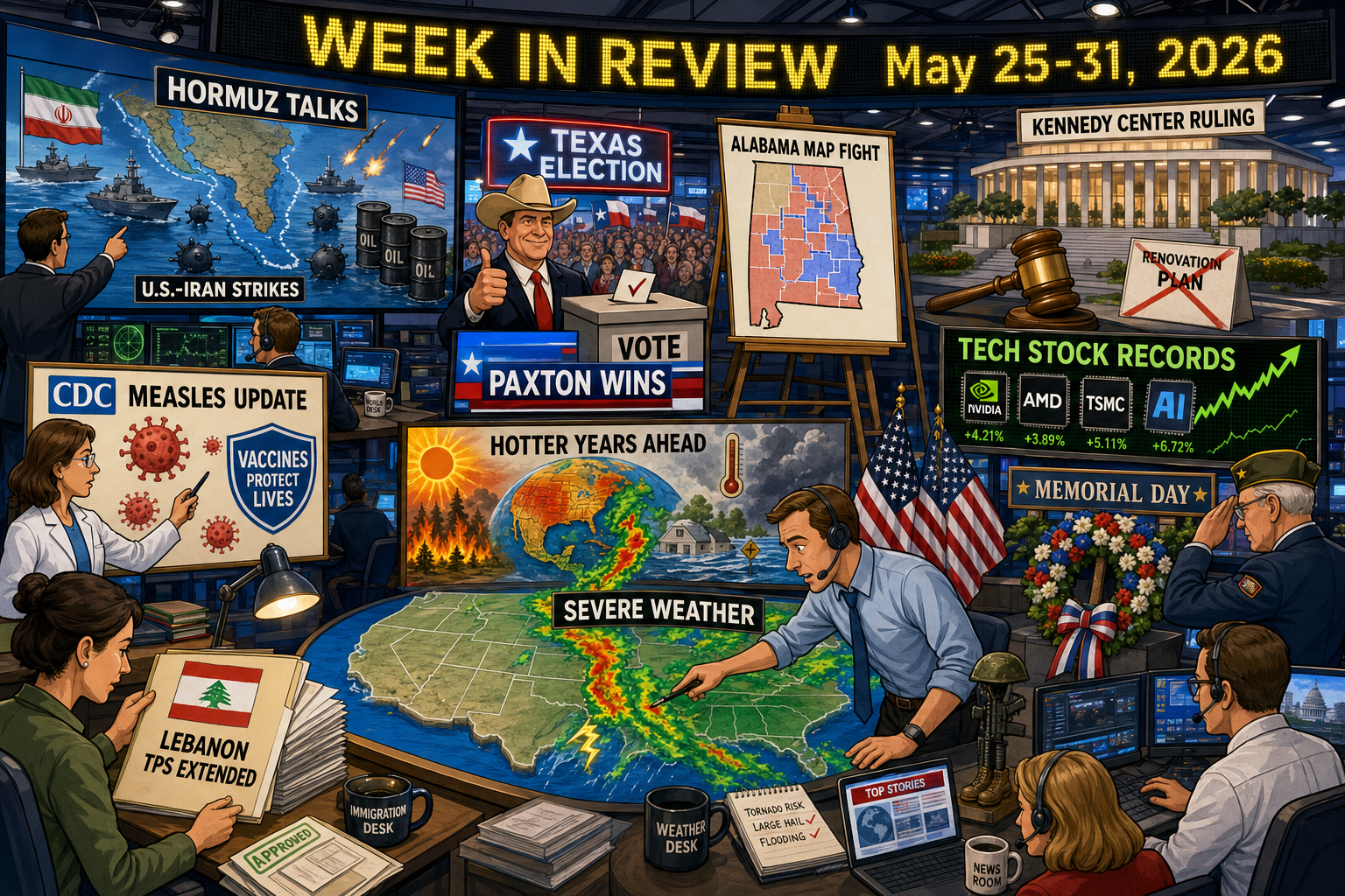 Weekly News Montage 2026 05 25 To 2026 05 31