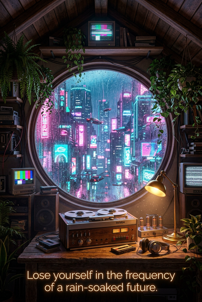 Solitary Echoes in the Neon Rain