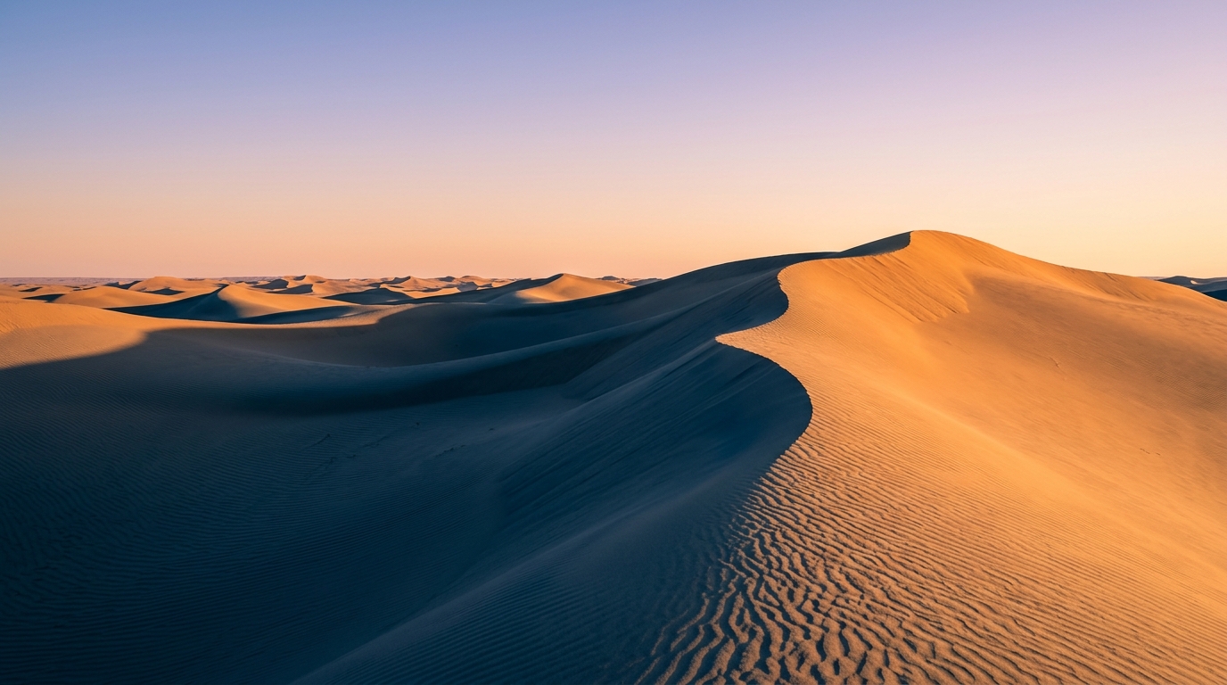 Golden Hour Desert