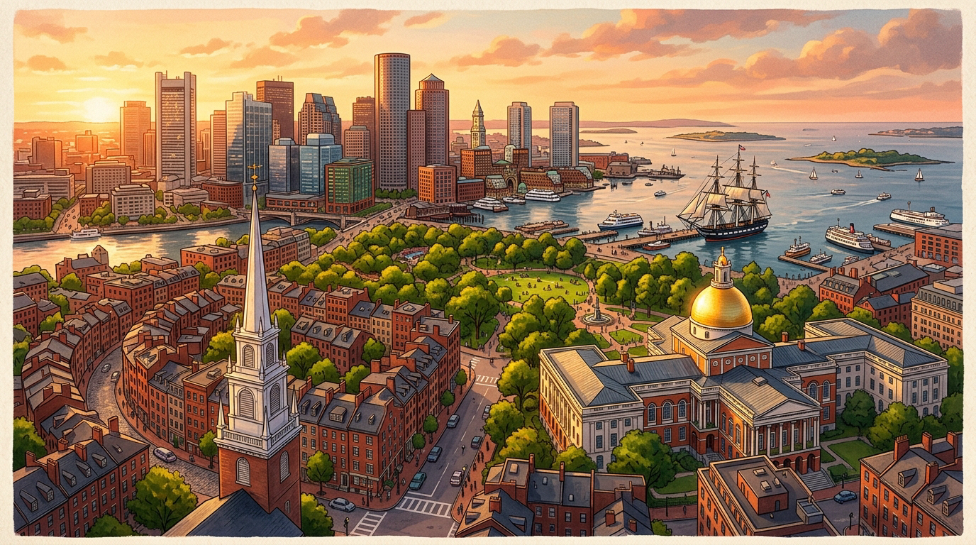 Boston Freedom Trail & Historic Neighborhoods Walk