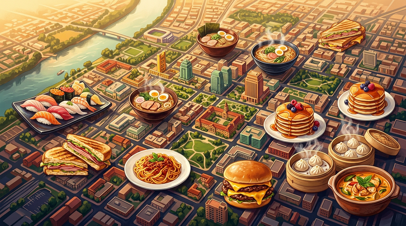 Sacramento Foodie Map — Local Picks