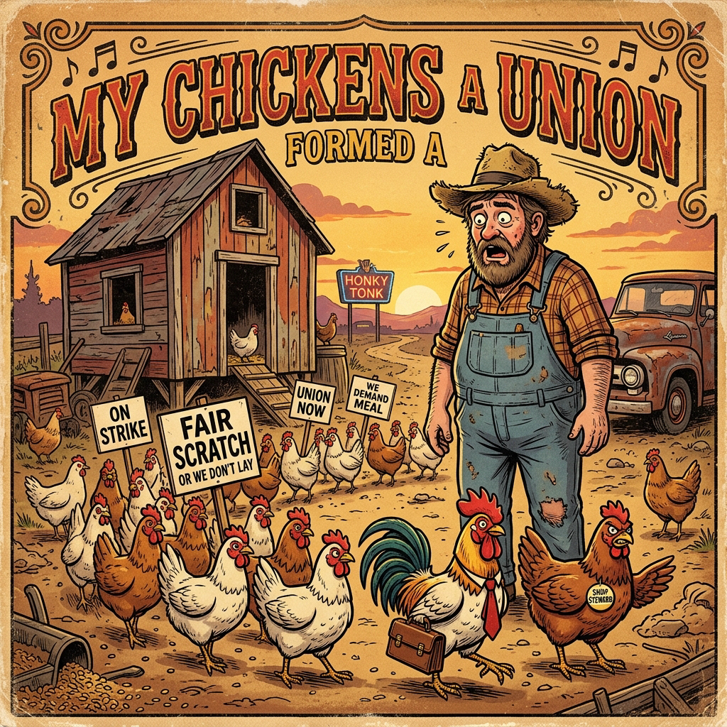 My Chickens Formed a Union